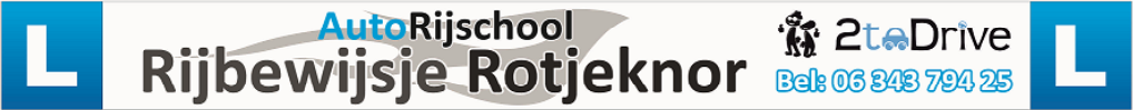 Rijbewijsje Rotjeknor